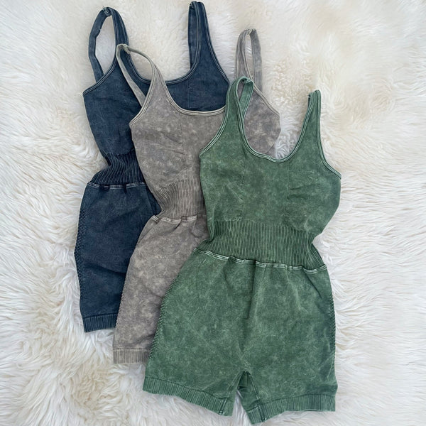 Polished Perfection Athletic Romper • Impressions Online Boutique