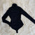 Knit Ribbed Turtleneck Bodysuit