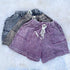 Mineral Wash Relaxed Drawstring Plus Shorts