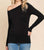 One Shoulder Long Sleeve Top - Live Fabulously