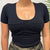 Seamless Bust Line Crop Top - Live Fabulously