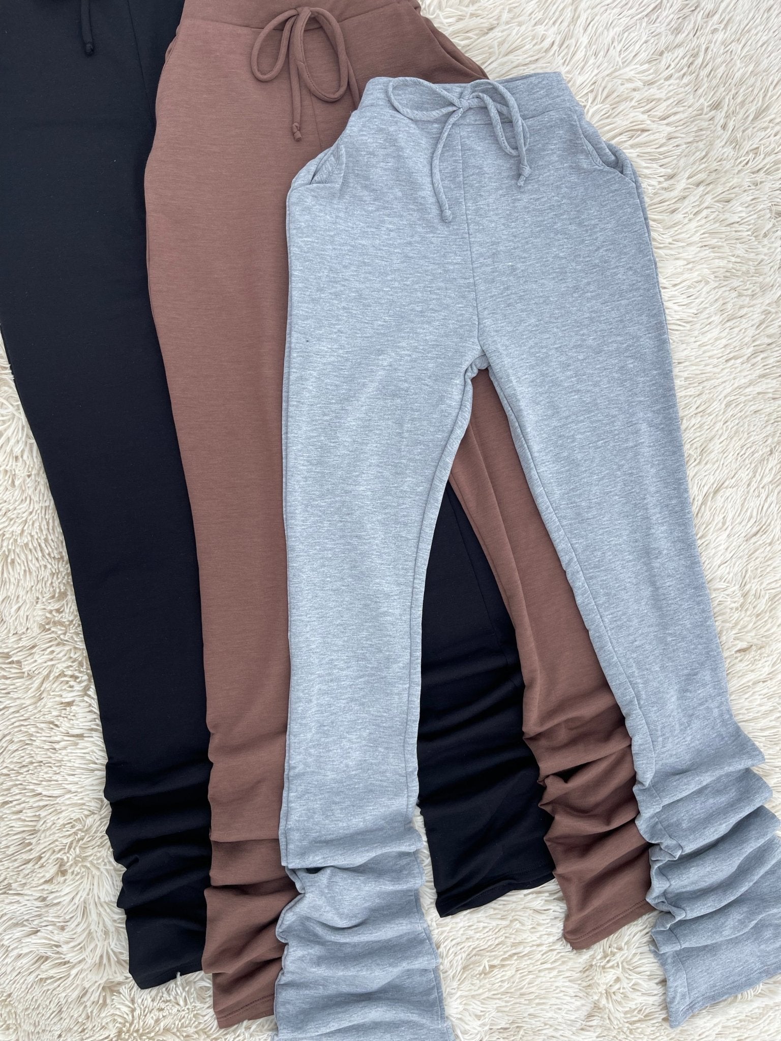 Pants & Jumpsuits, Stacked Joggers