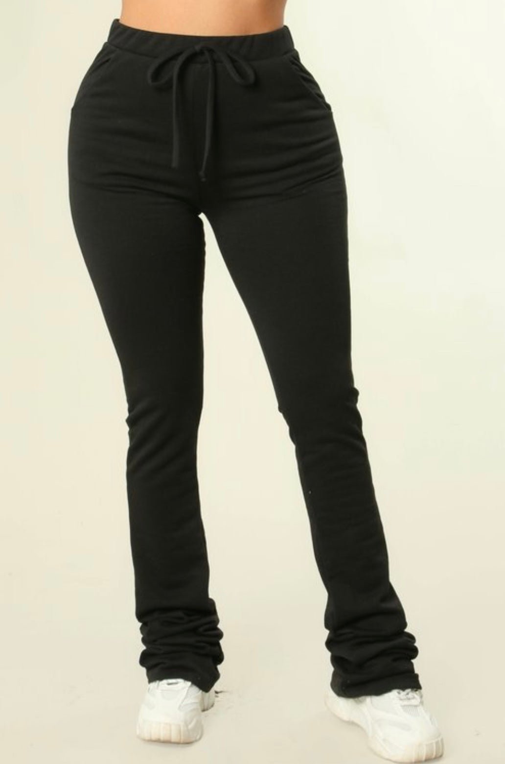 Stacked leggings (Black)