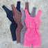 Stone Washed Seamless Romper